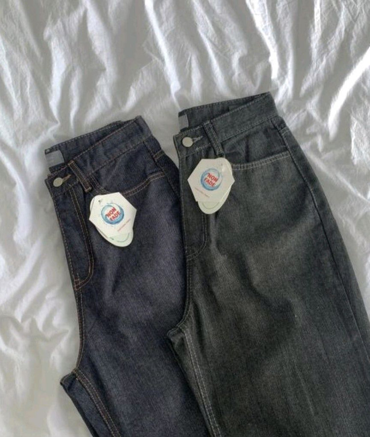 블림핏 오버핏 논페이드 생지 와이드 데님 팬츠 xs / 고고싱 베이델리 슬로우앤드 데일리쥬 블랙업 에드모어 매니크 이미지