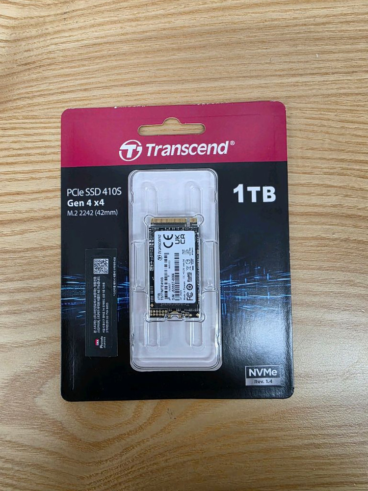 Transcend MTE410S M.2 NVMe 2242 42mm SSD 1TB 택포 판매 이미지