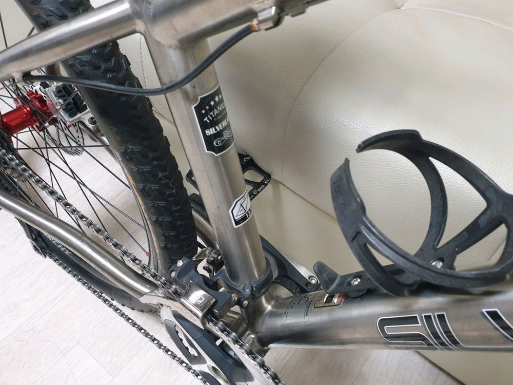 2014년식 첼로 실버라도90 XTR 티타늄 MTB 이미지