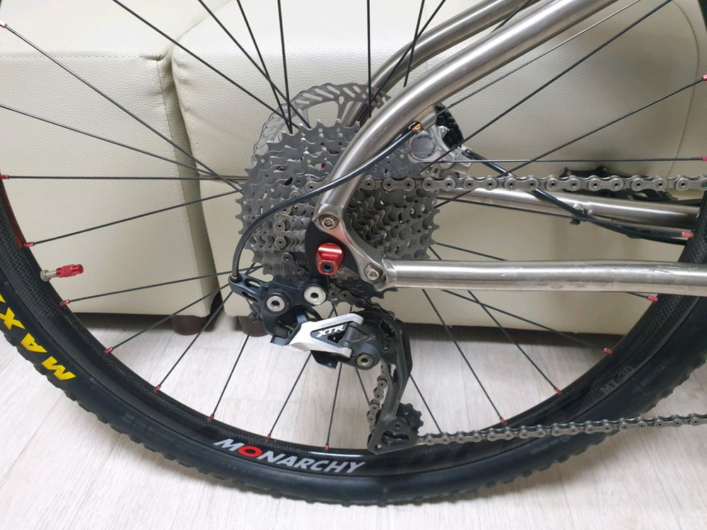 2014년식 첼로 실버라도90 XTR 티타늄 MTB 이미지