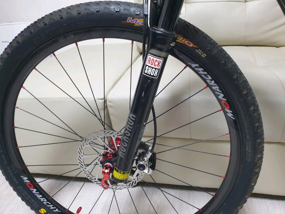 2014년식 첼로 실버라도90 XTR 티타늄 MTB 이미지