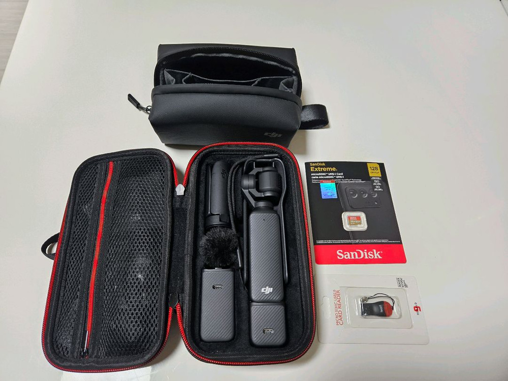 DJI 오즈모 포켓3 크리에이터 콤보 + 추가 구성품들 이미지