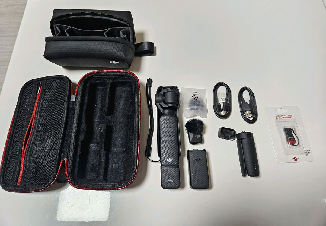 DJI 오즈모 포켓3 크리에이터 콤보 + 추가 구성품들 이미지