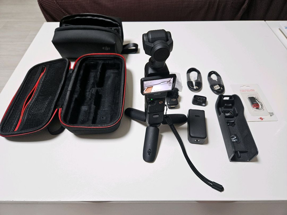 DJI 오즈모 포켓3 크리에이터 콤보 + 추가 구성품들 이미지