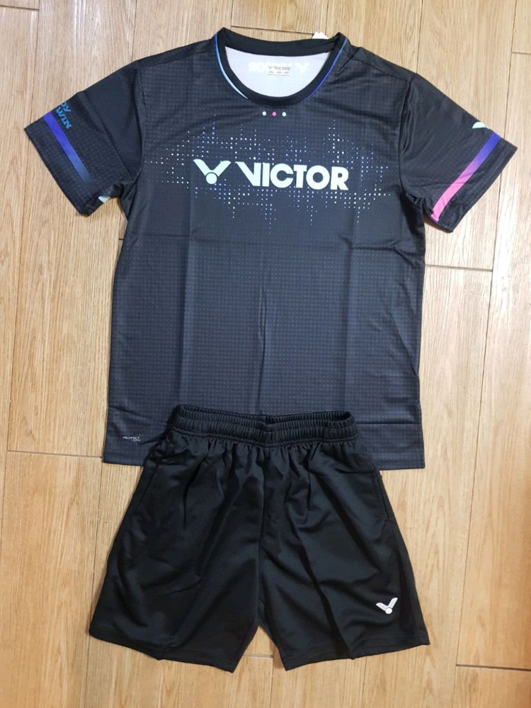 빅터(Victor) 운동복 배드민턴 탁구복 탁구 유니폼 상하의 한벌 판매 이미지
