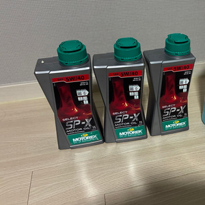 엔진오일 모토렉스 sp-x 5w40 이미지
