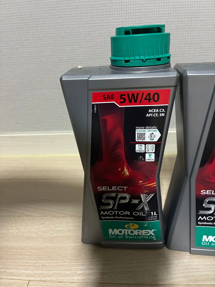 엔진오일 모토렉스 sp-x 5w40 이미지