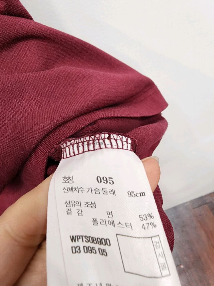 헤지스 골프 남성 티셔츠 95사이즈 이미지