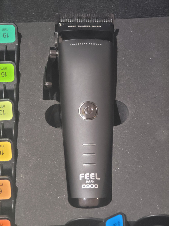 미사용 필 바리깡 FEEL D900 클리퍼 하이드론 이발기 클리퍼(가방포함) 이미지