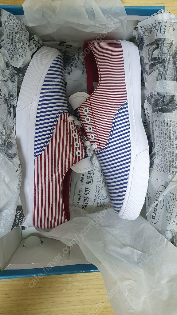 스페리(sperry) 남성 스니커즈 스트라이프 멀티 245 팝니다 이미지