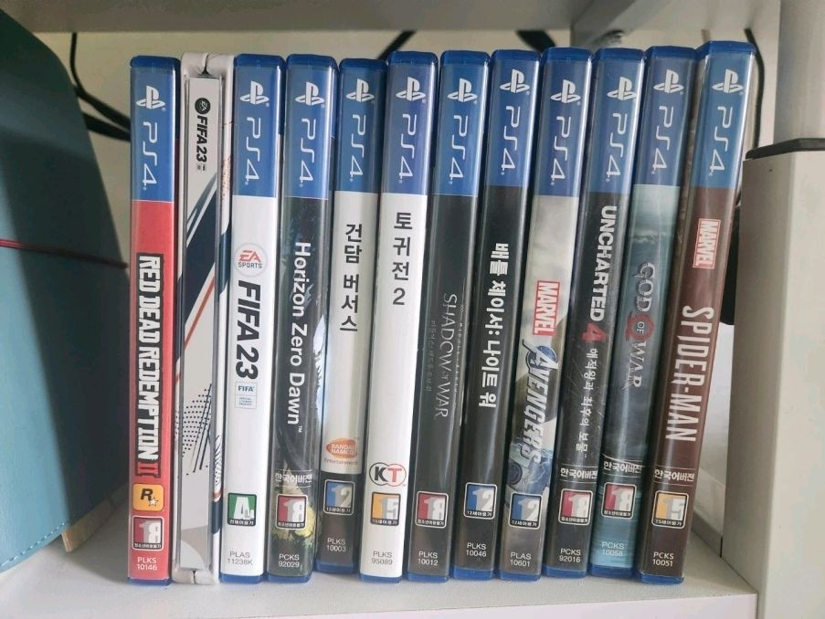 PS4 Pro(500기가 ssd) + 타이틀 11종 이미지