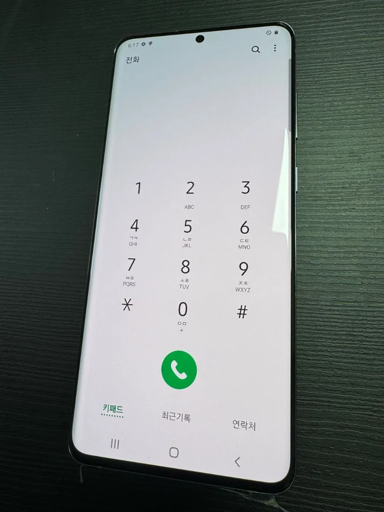 중고폰 s20 플러스 그레이 자급제 무잔상 무기스 이미지