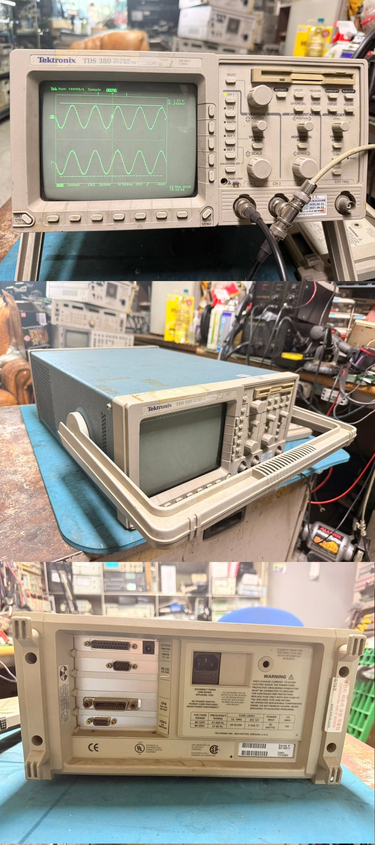 TDS380 digital scope 이미지