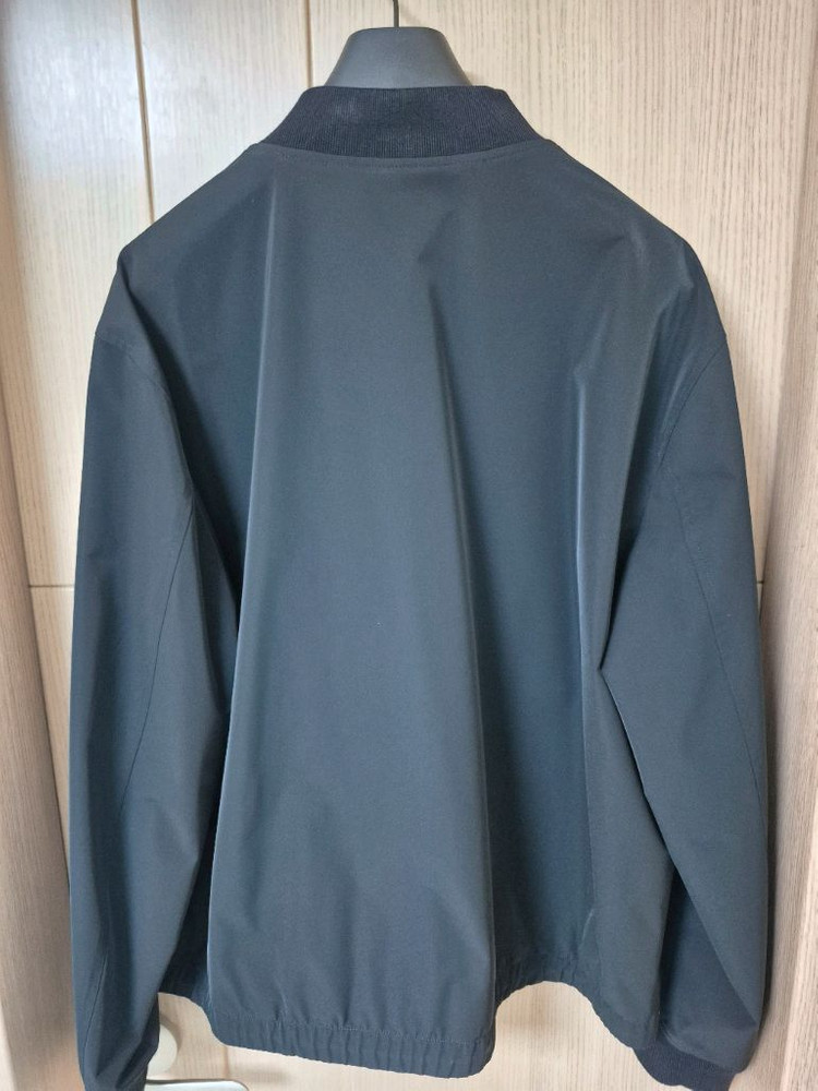[XL]띠어리 23fw 파운데이션 트윌 시티 봄버 자켓 블랙 이미지