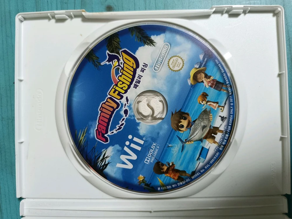 닌텐도위 wii 패밀리피싱 이미지