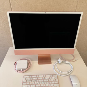 아이맥 핑크 8gb 256gb 풀박스 이미지