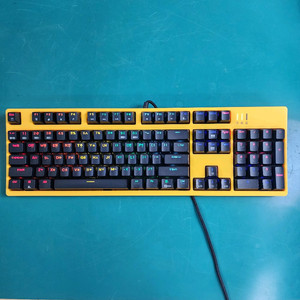 앱코 HACKER K660S 카일 광축 게이밍 키보드 (노란색 바디) 다량 보유 1개당 이미지
