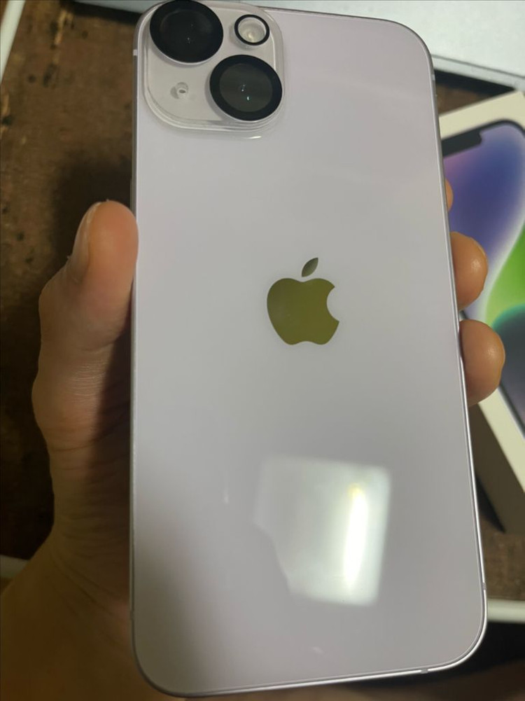 아이폰 14 퍼플 128gb 거의 새제품 풀박스 판매합니다. 이미지