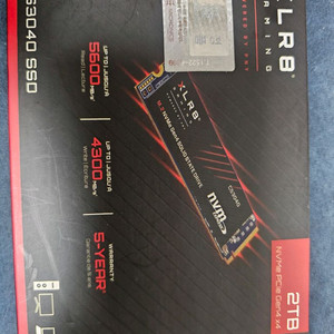 PNY CS3040 2TB pcie 4.0 M.2 SSD 이미지
