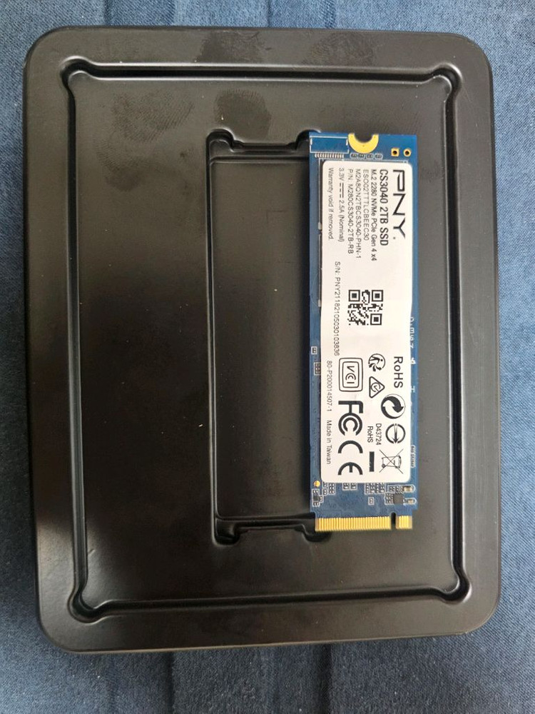 PNY CS3040 2TB pcie 4.0 M.2 SSD 이미지