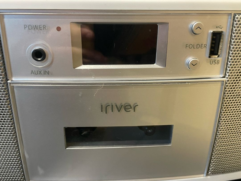 아이리버 IA60 카세트 CD USB 플레이어 (작동 테스트 완료) 라디오 이미지