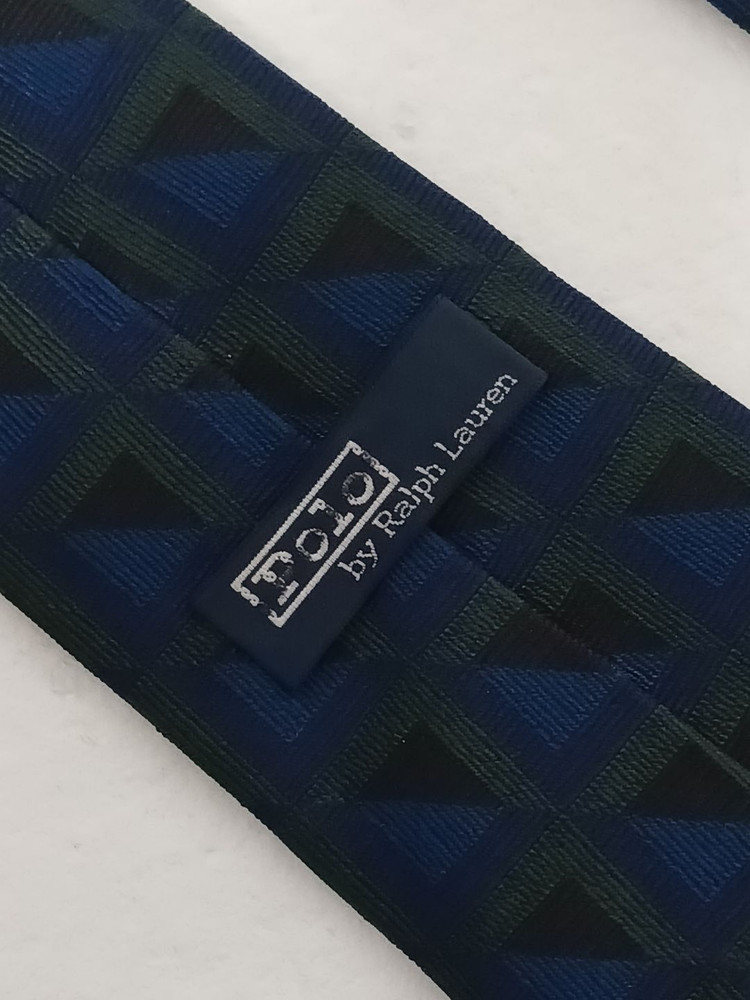 90s 폴로 랄프로렌 클래식 실크 넥타이 (주) 일경물산 이미지