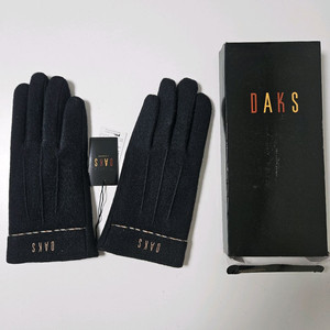 DAKS 고급스런 닥스 여성 모 장갑 블랙 새상품 이미지