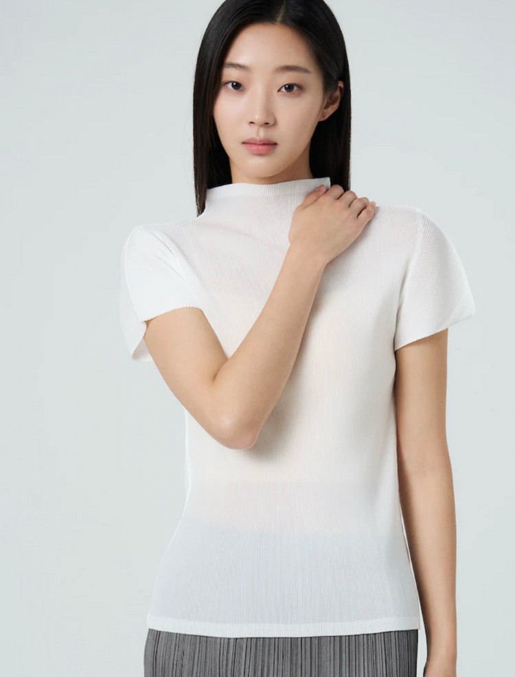 플리츠플리즈 반목 미스트 블랙 그레이 화이트 이미지