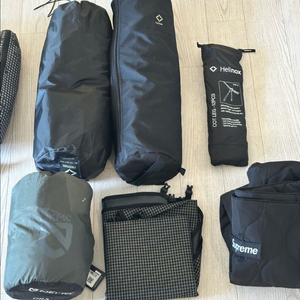 헬리녹스 택티컬코트+코트텐트 용품 일괄 이미지