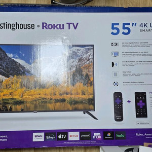 Westinghouse 55인치 4K UHD Roku TV 이미지