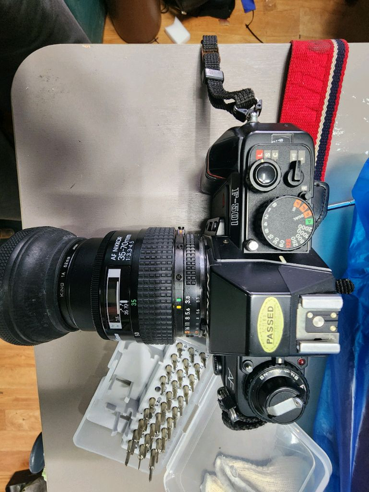 니콘 f501 after 35-75mm f3.3-4.5렌즈 팝니다 이미지