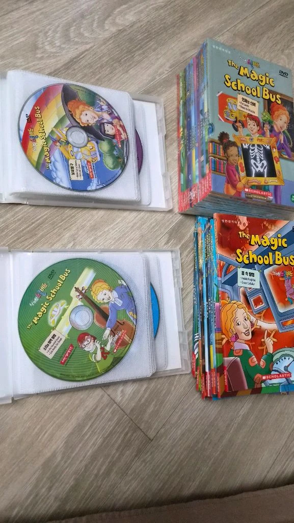 신기한스쿨버스 매직스쿨버스 DVD26&영한대본26 이미지