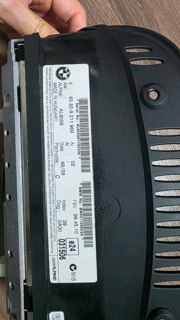 bmw e92 e93 cic 순정 아이드라이브 모니터 이미지
