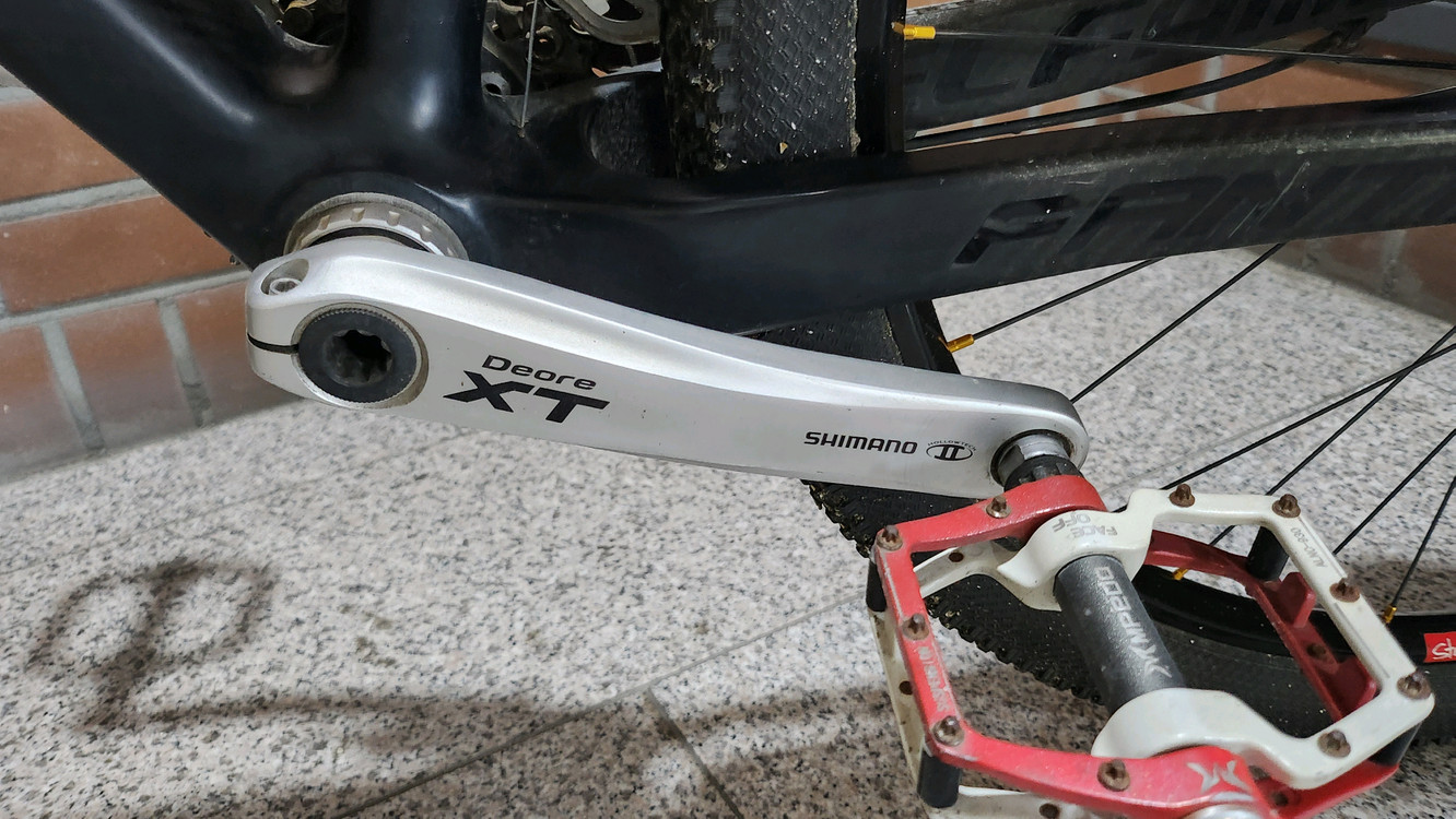 카본MTB 자전거 폭스에어샥 구동/제동XT 이미지