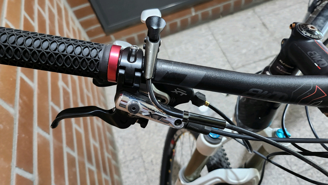 카본MTB 자전거 폭스에어샥 구동/제동XT 이미지