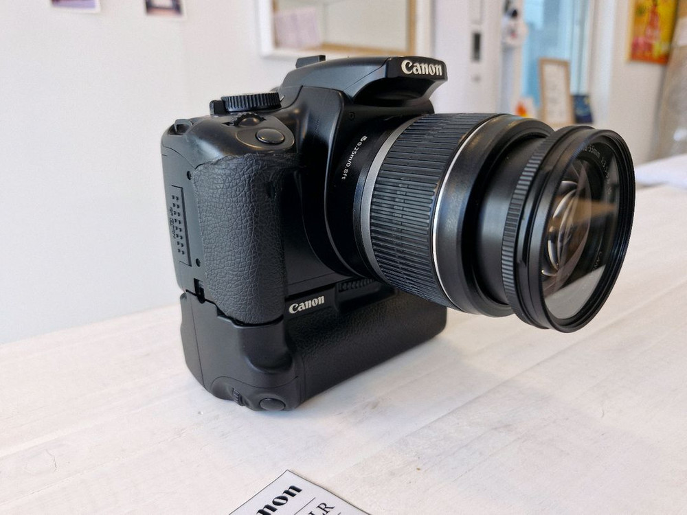 [A급] 캐논 EOS 400D DSLR 카메라 +정품세로그립+18-55mm렌즈+정품가방(클리닝완료) 이미지
