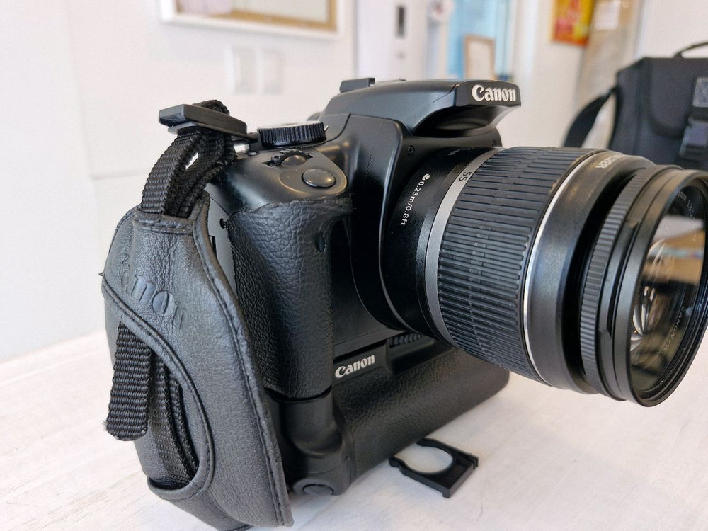 [A급] 캐논 EOS 400D DSLR 카메라 +정품세로그립+18-55mm렌즈+정품가방(클리닝완료) 이미지