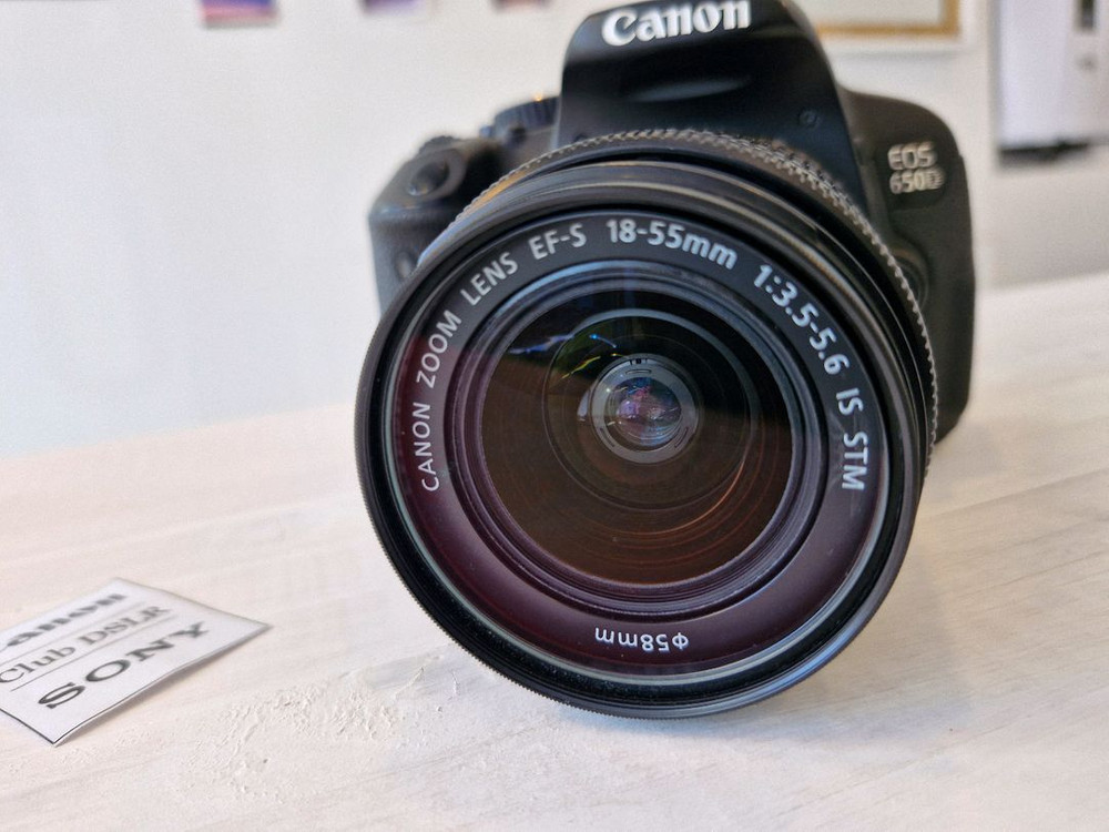 캐논 EOS 650D DSLR 카메라 +18-55mm STM렌즈+정품가방 이미지