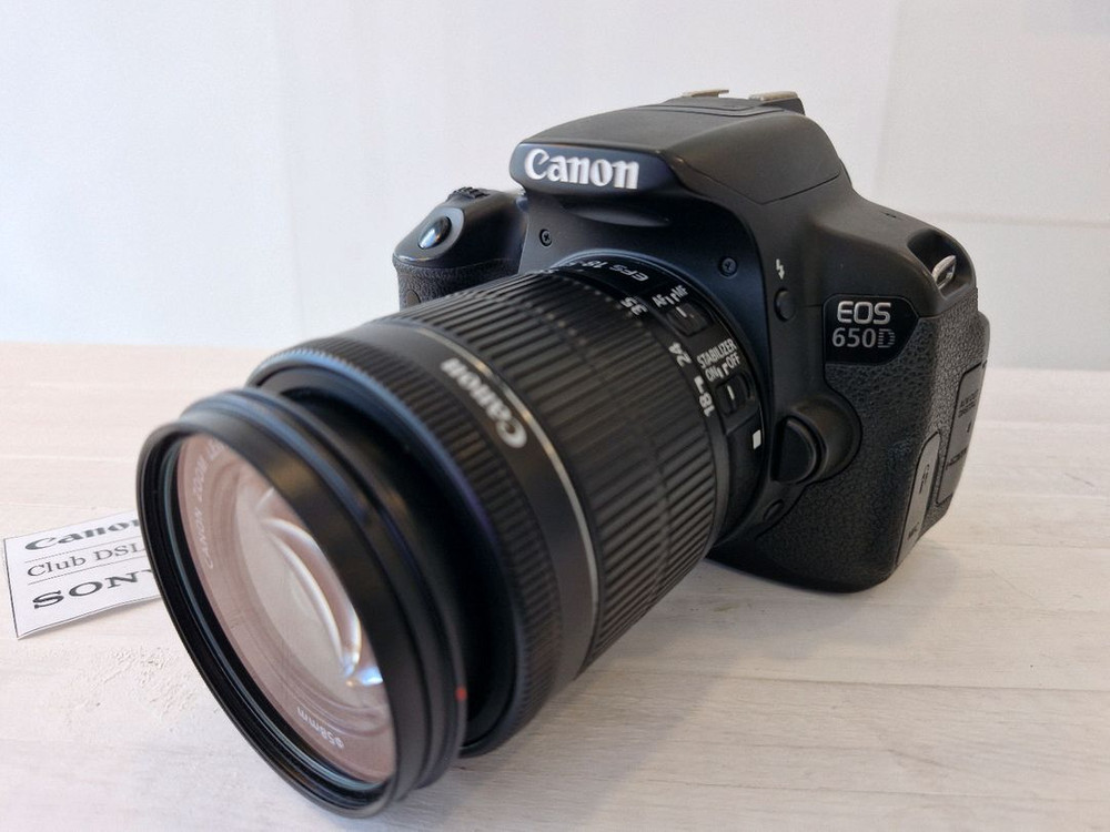 캐논 EOS 650D DSLR 카메라 +18-55mm STM렌즈+정품가방 이미지