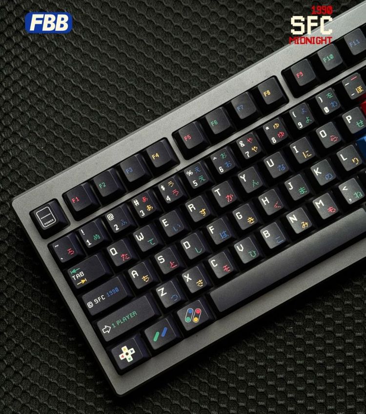 FBB SFC New Dark Night 키보드 키캡 이미지