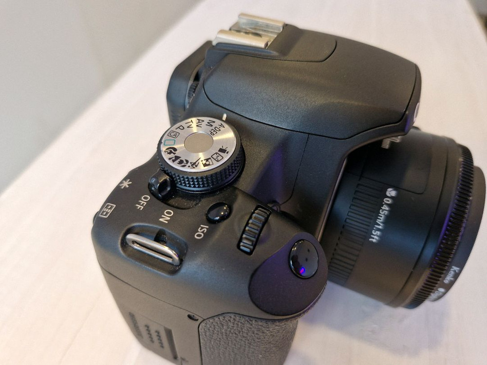 (A급 :16,900컷대) 캐논 EOS 500D DSLR 카메라 +EF 50mm f/1.8 렌즈+신품가방 이미지