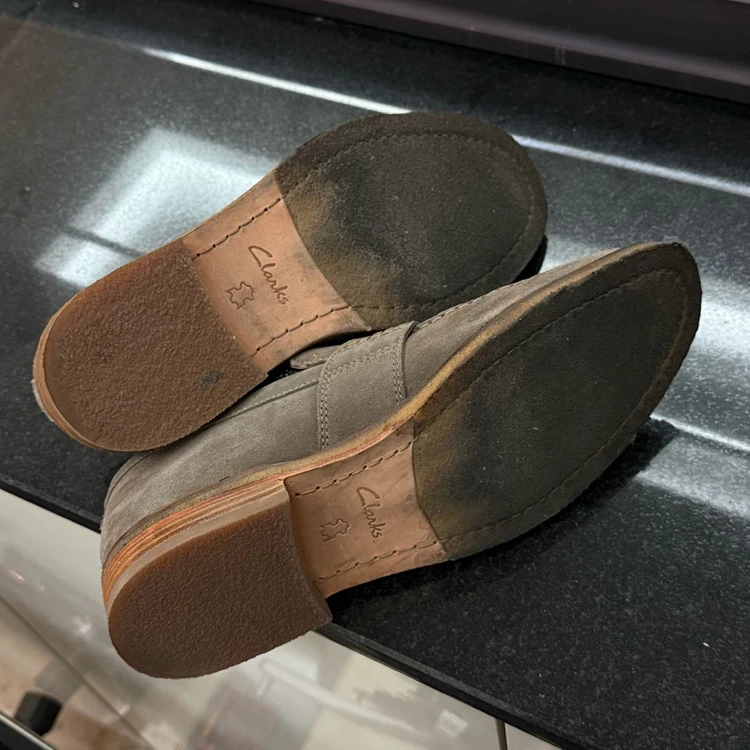 클락스 (Clarks) 남자 스웨이드 단화 더비슈즈 (US9) 이미지