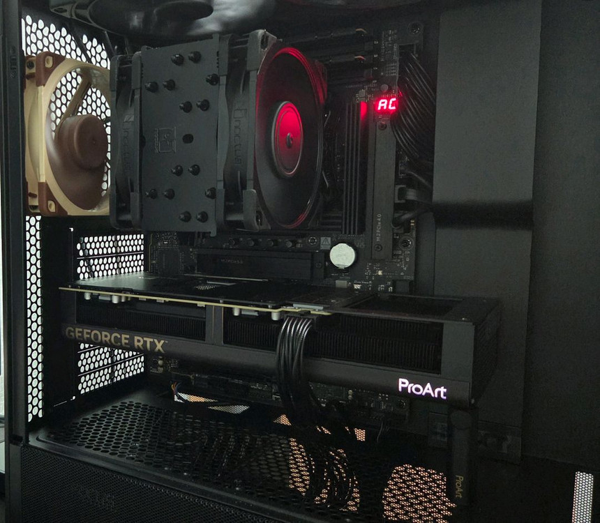 인텔 285 ddr5 6000 128gb 9100 pro 4tb 데스크탑 이미지