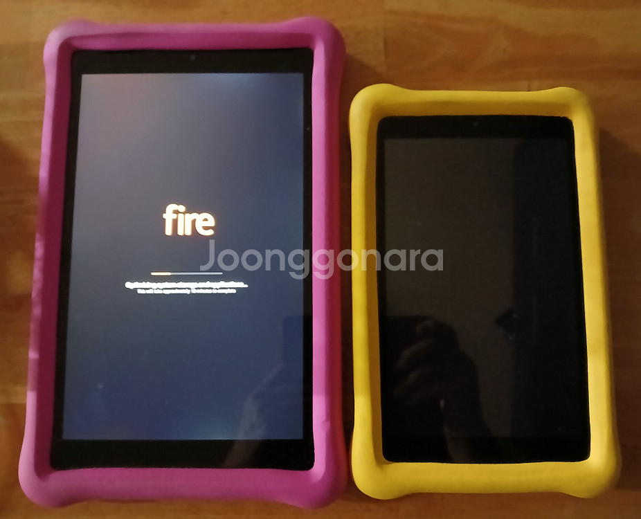 아마존 Fire HD 8 태블릿 2대 일괄 이미지