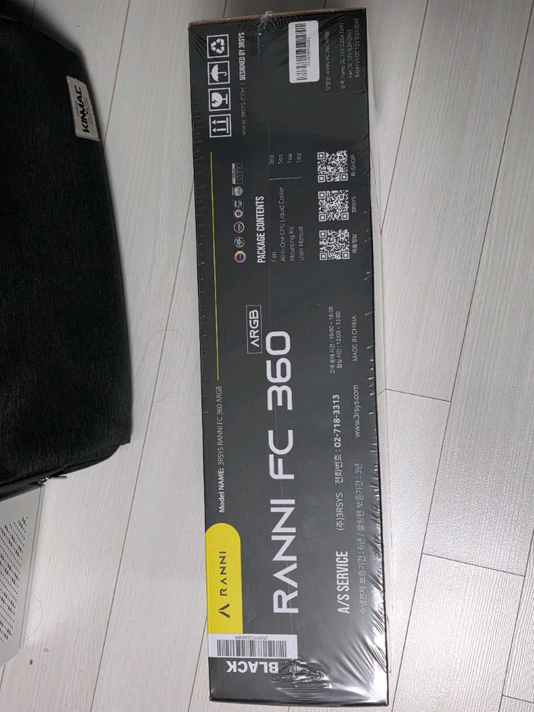 Ranni FC 360 ARGB 수냉쿨러 블랙 이미지