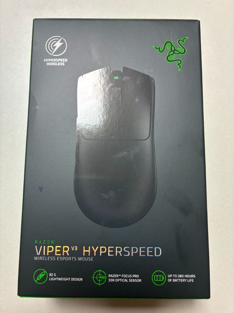 레이저 바이퍼 V3 하이퍼스피드 마우스 이미지