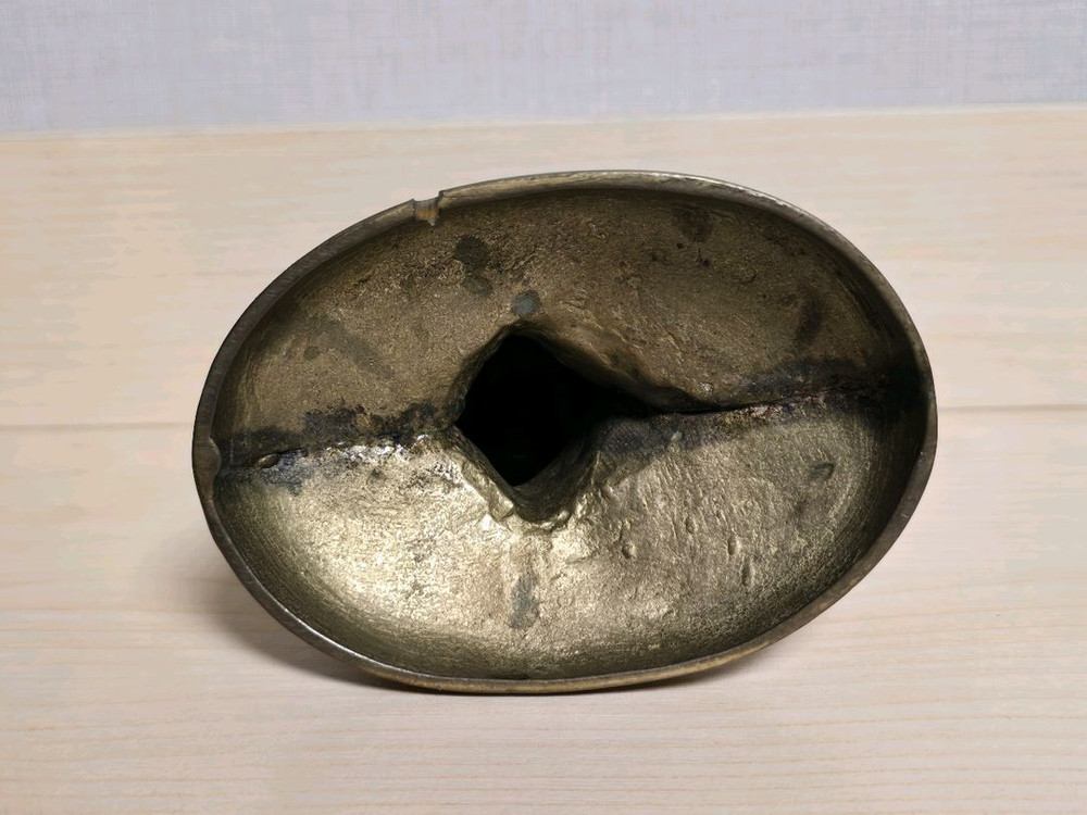 빈티지 동합금 닭 장식품 이미지