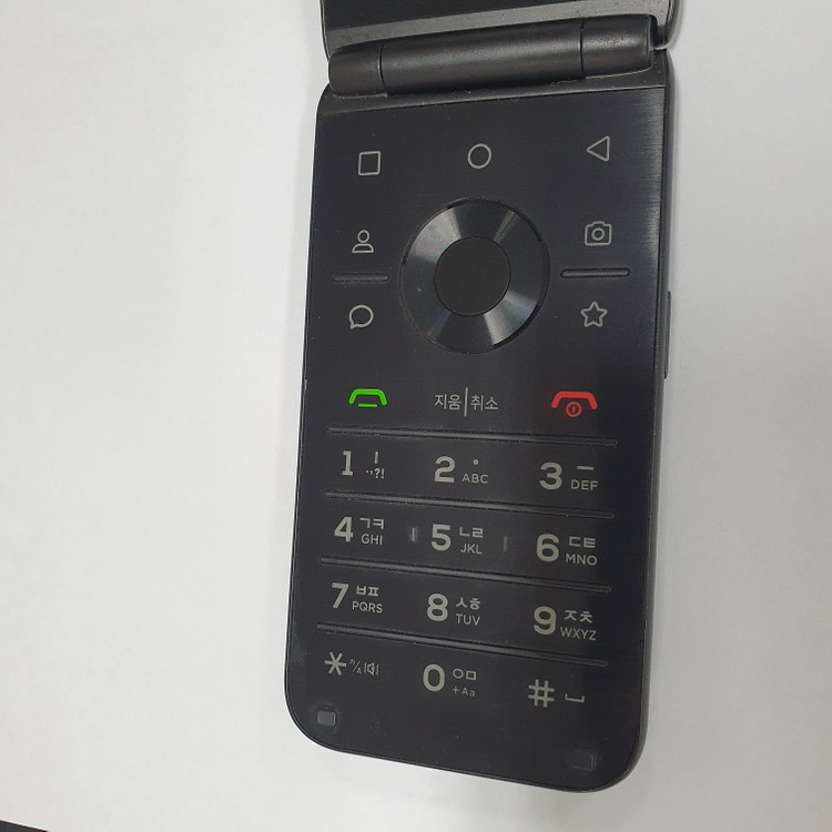 마이브 스타일폴더(M120) 32GB 블랙 U+ 무잔상 폴더폰 수험생폰 부모님폰 카톡폰 025277 이미지