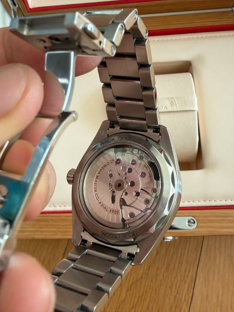 오메가 아쿠아테라 41mm 검판 풀박스 이미지