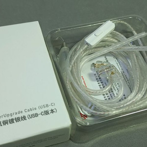 2핀 이어폰전용 DAC c타입케이블(마이크가능 이미지